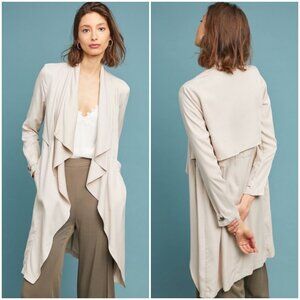Cupcakes and Cashmere Angela Draped Trench - Size XS